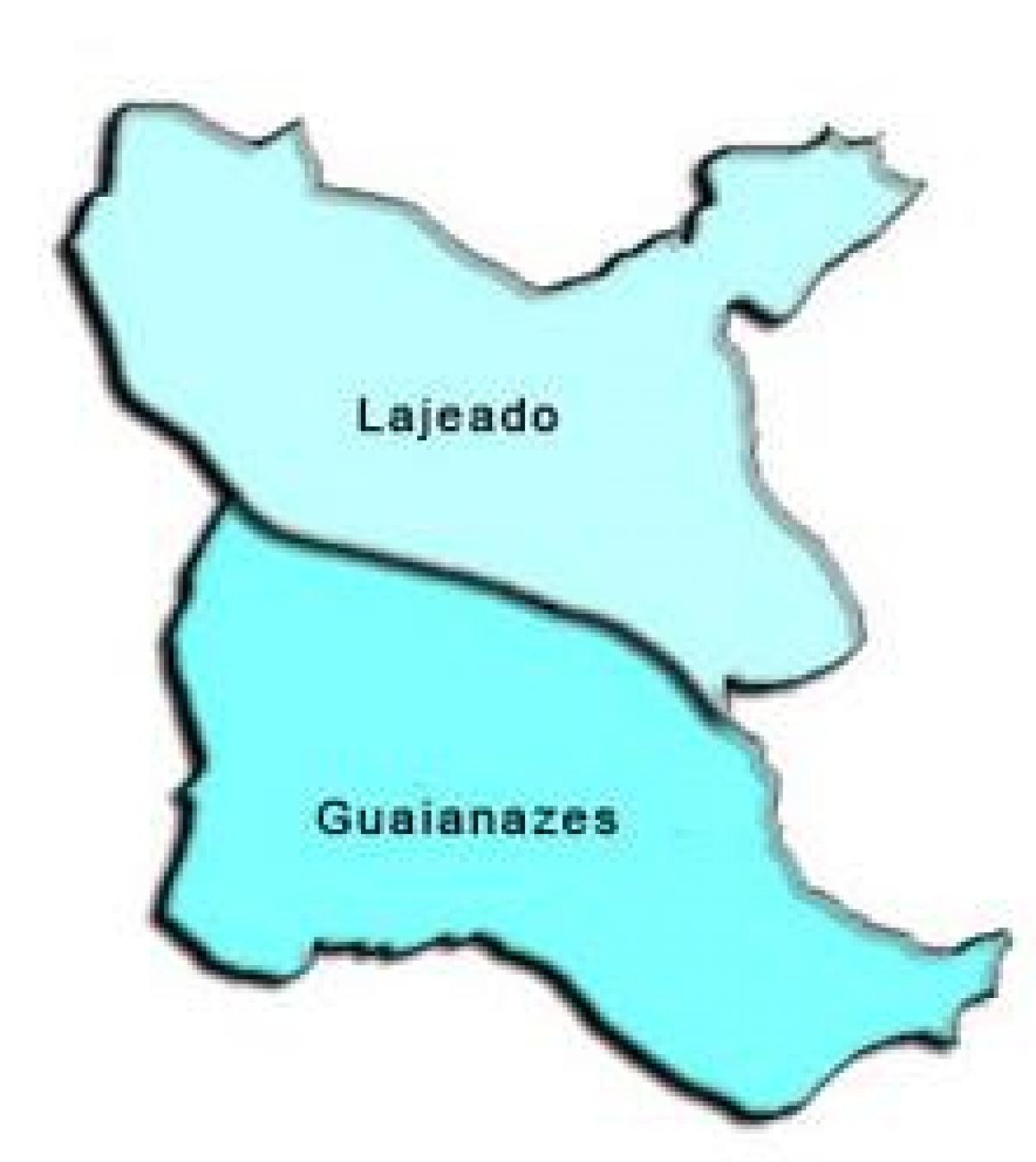 Kat jeyografik nan Guaianases sub-prefecture