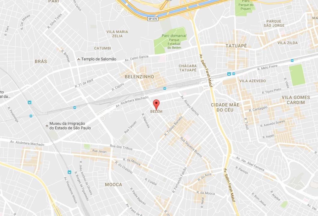 Kat jeyografik nan Belém São Paulo