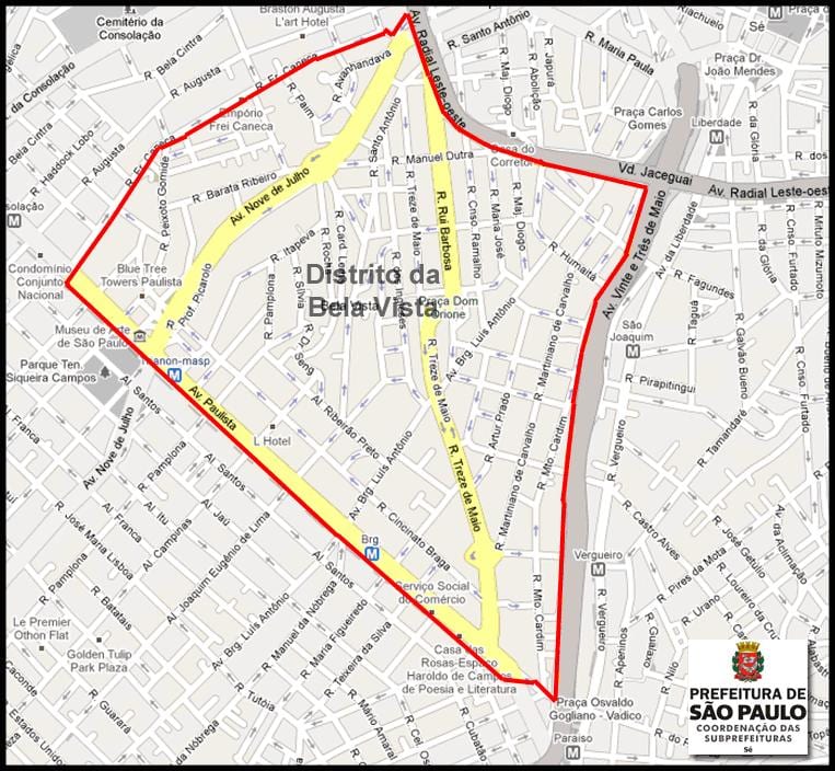 Kat jeyografik nan Bela Vista São Paulo