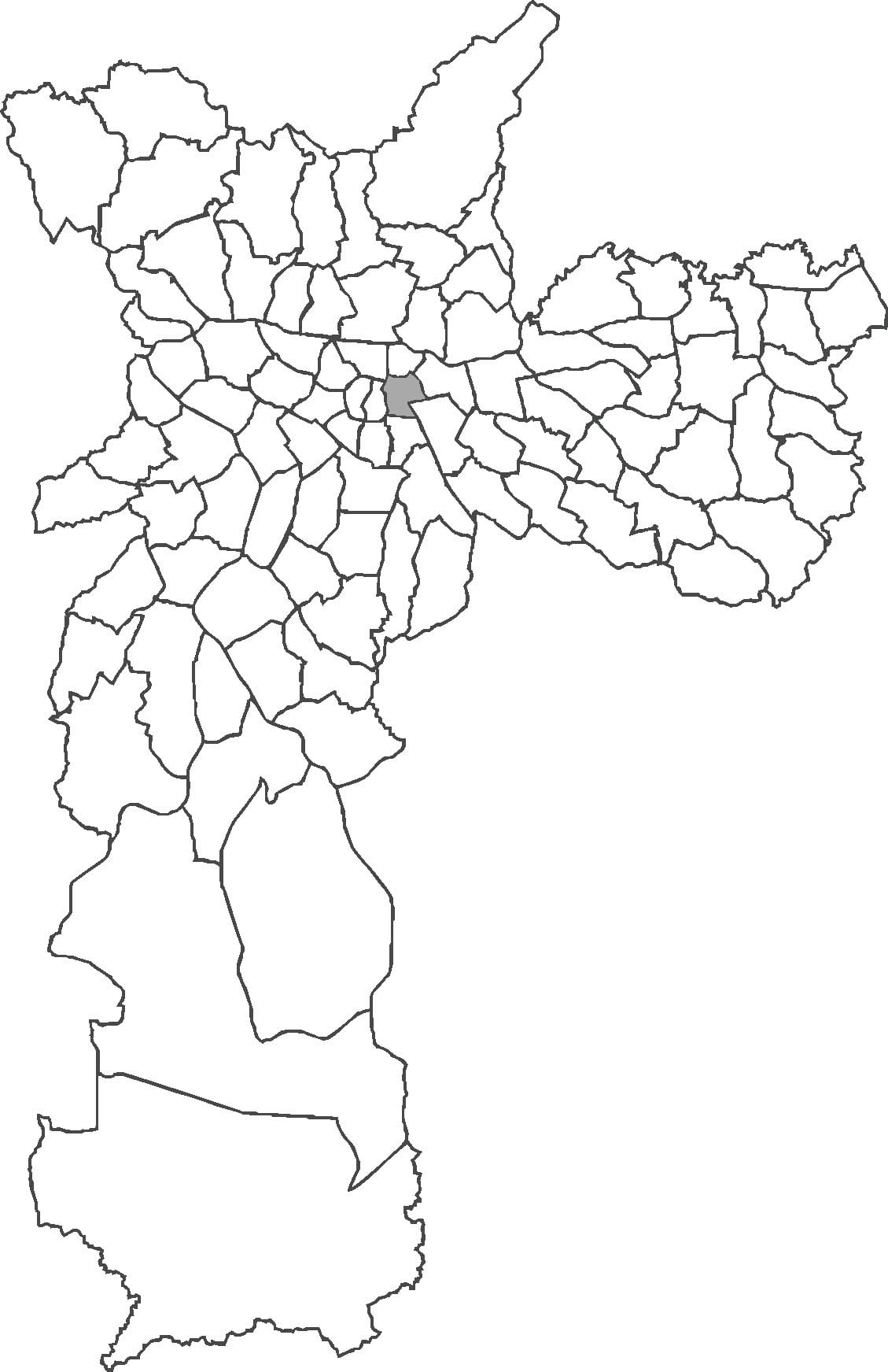 Kat jeyografik nan Brás distri