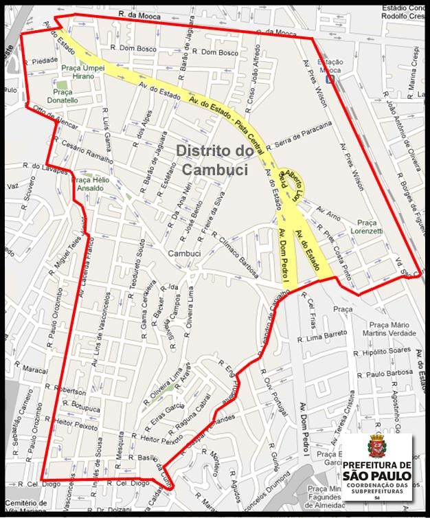 Kat jeyografik nan Cambuci São Paulo
