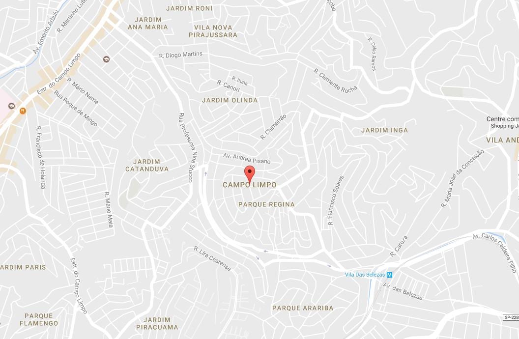 Kat jeyografik nan Campo Limpo São Paulo