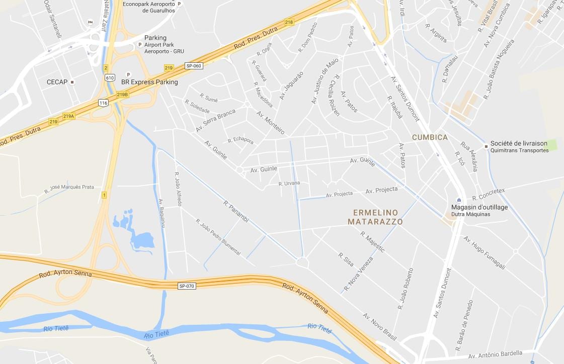 Kat jeyografik nan Ermelino Matarazzo São Paulo