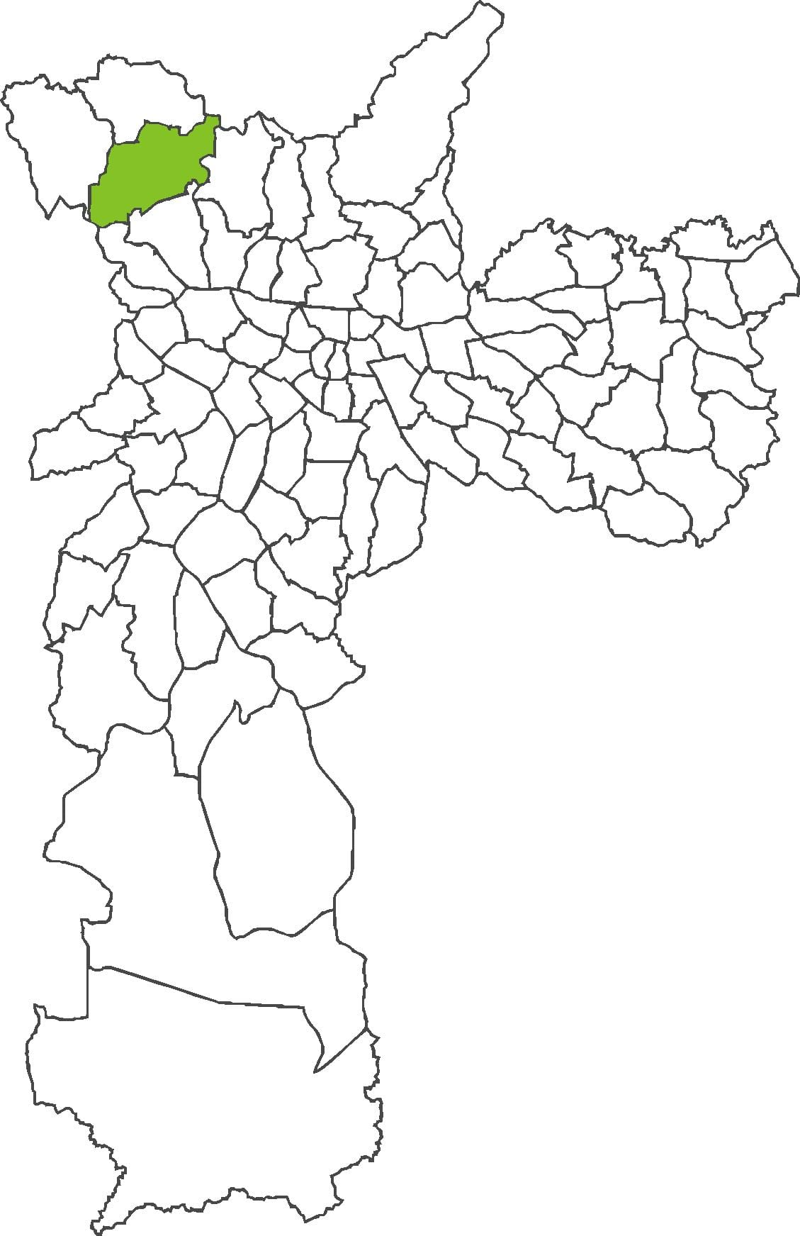 Kat jeyografik nan Jaraguá distri