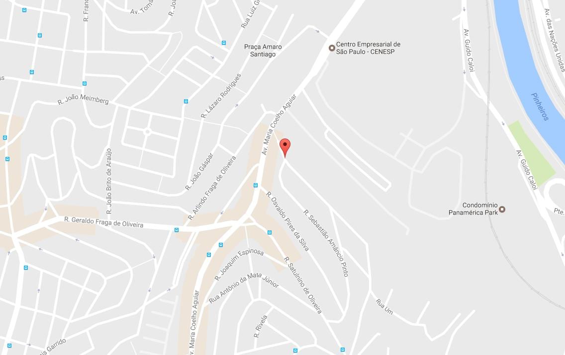 Kat jeyografik nan Jardim Sao Luis São Paulo