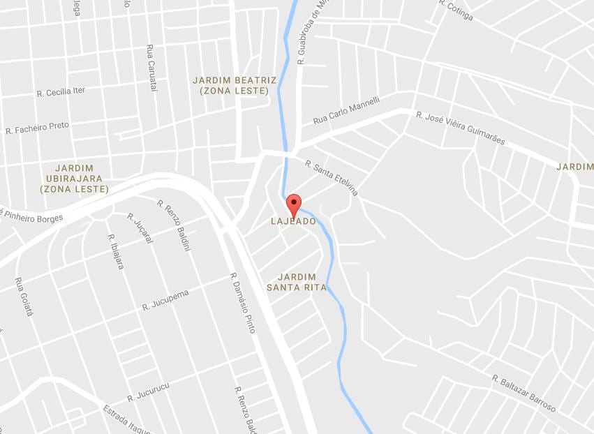 Kat jeyografik nan Lajeado São Paulo