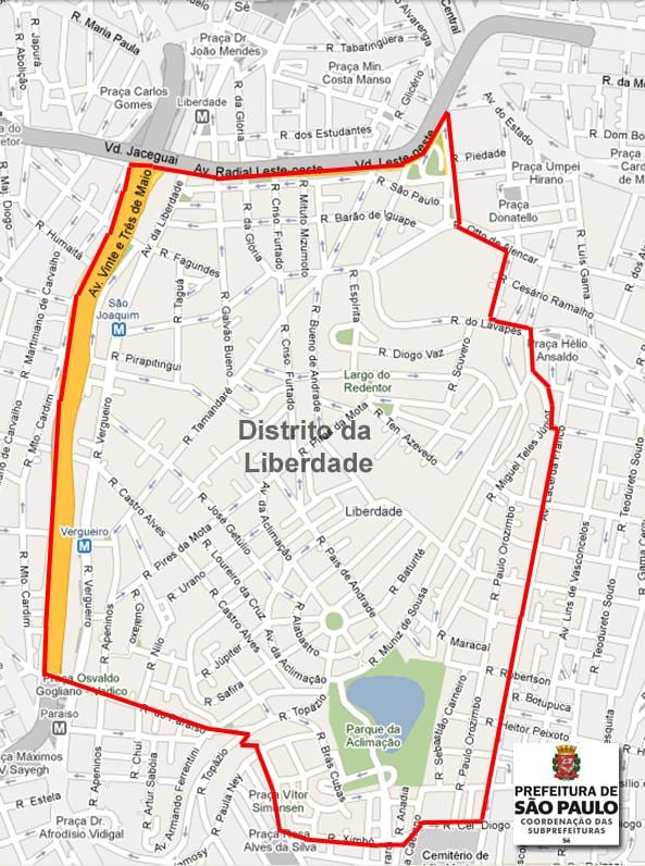 Kat jeyografik nan Liberdade São Paulo