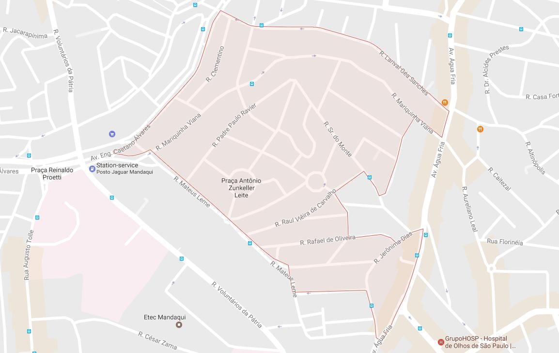 Kat jeyografik nan Mandaqui São Paulo