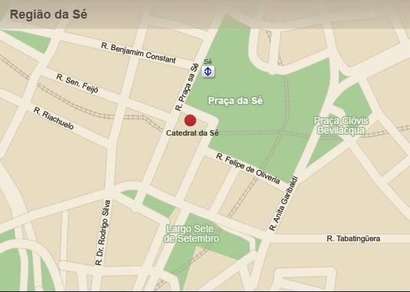 Kat jeyografik nan metwopoliten katedral la nan Sao Paulo