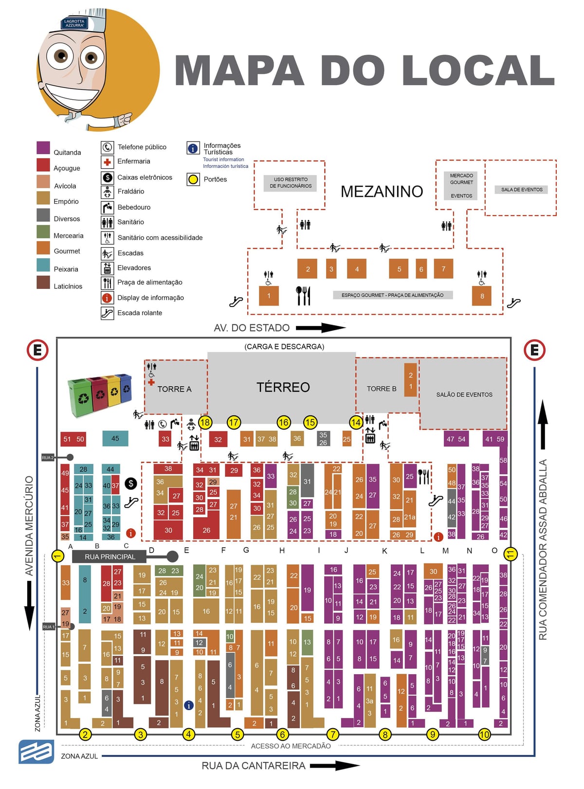 Kat jeyografik nan minisipal mache yo nan Sao Paulo