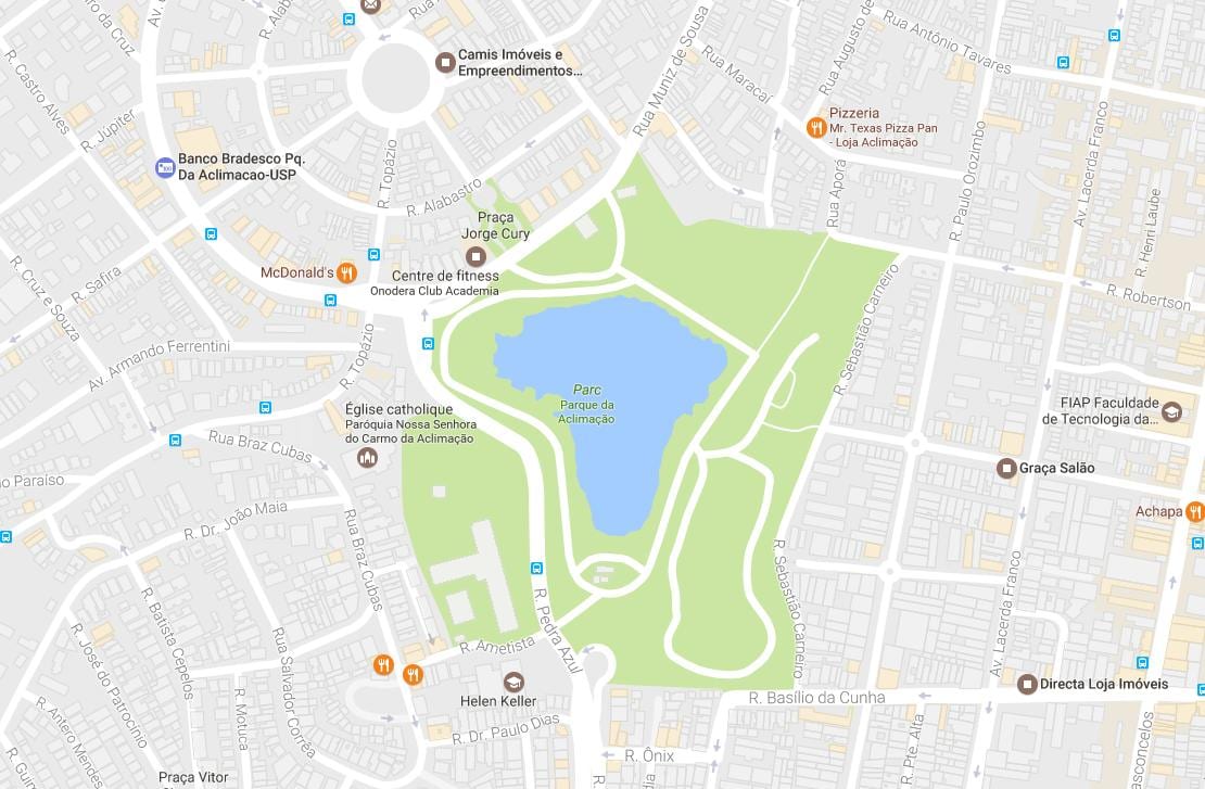 Kat jeyografik nan pak aklimatman São Paulo