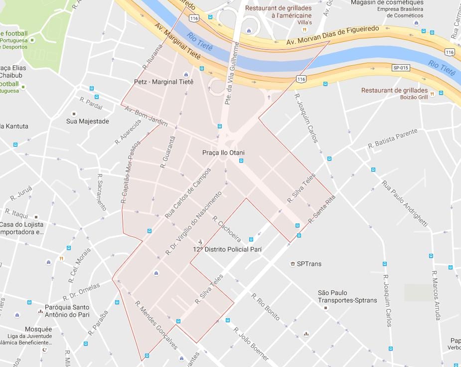 Kat jeyografik nan Pari São Paulo
