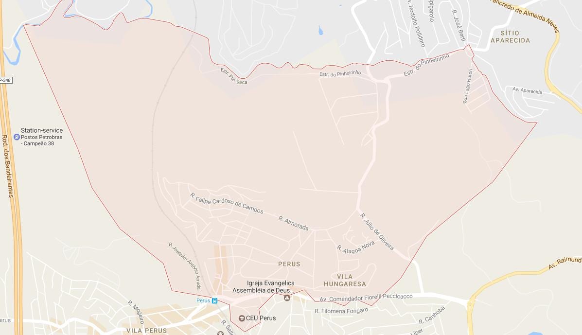 Kat jeyografik nan Perus São Paulo