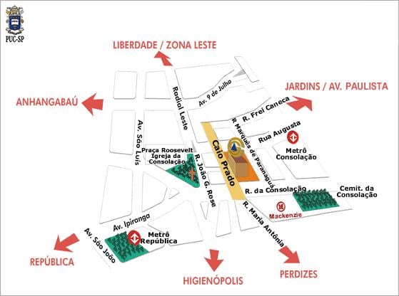 Kat jeyografik nan Pontifikal Katolik Inivèsite a nan São Paulo