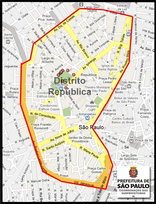 Kat jeyografik nan República São Paulo