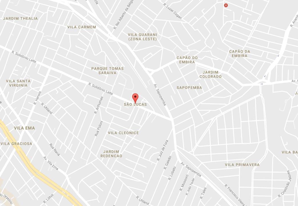 Kat jeyografik nan São Lucas São Paulo