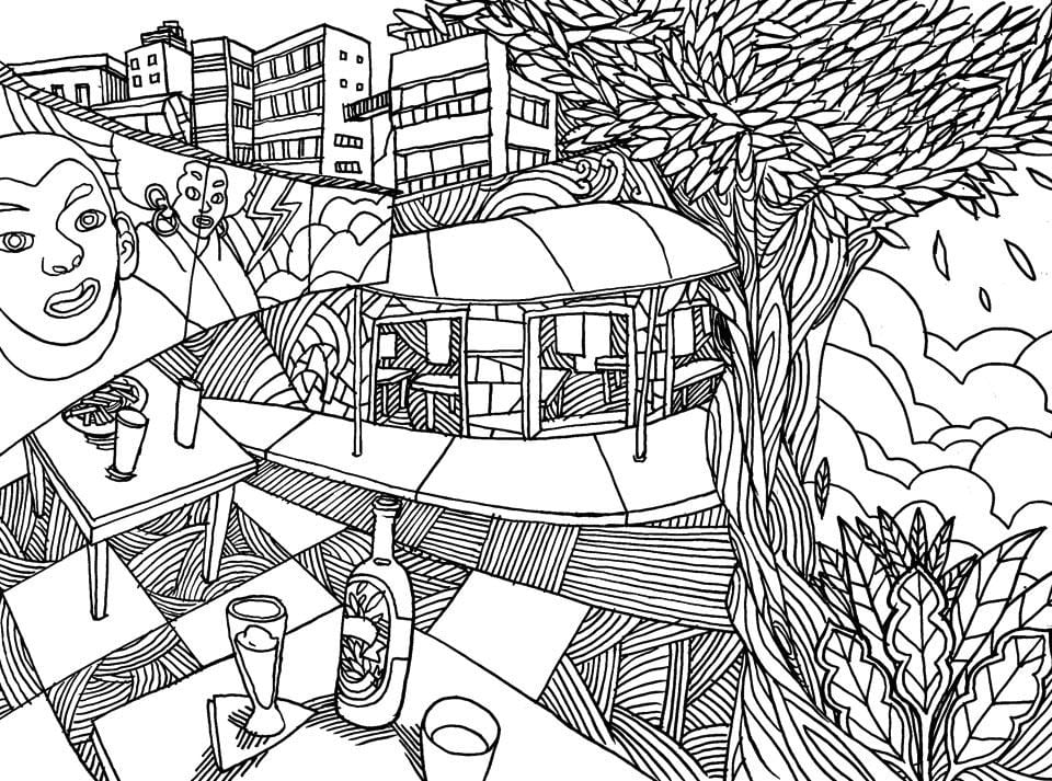 Kat jeyografik nan São Paulo du - Vila Madalena