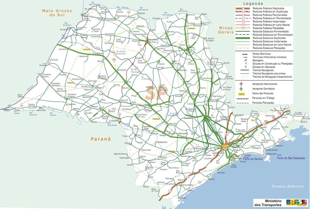 Kat jeyografik nan São Paulo otowout