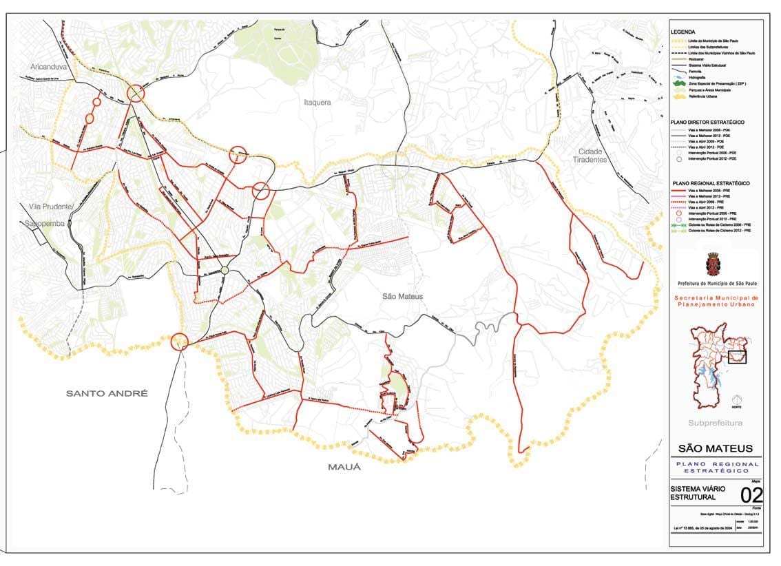 Kat jeyografik nan Sao Mateus São Paulo - Wout