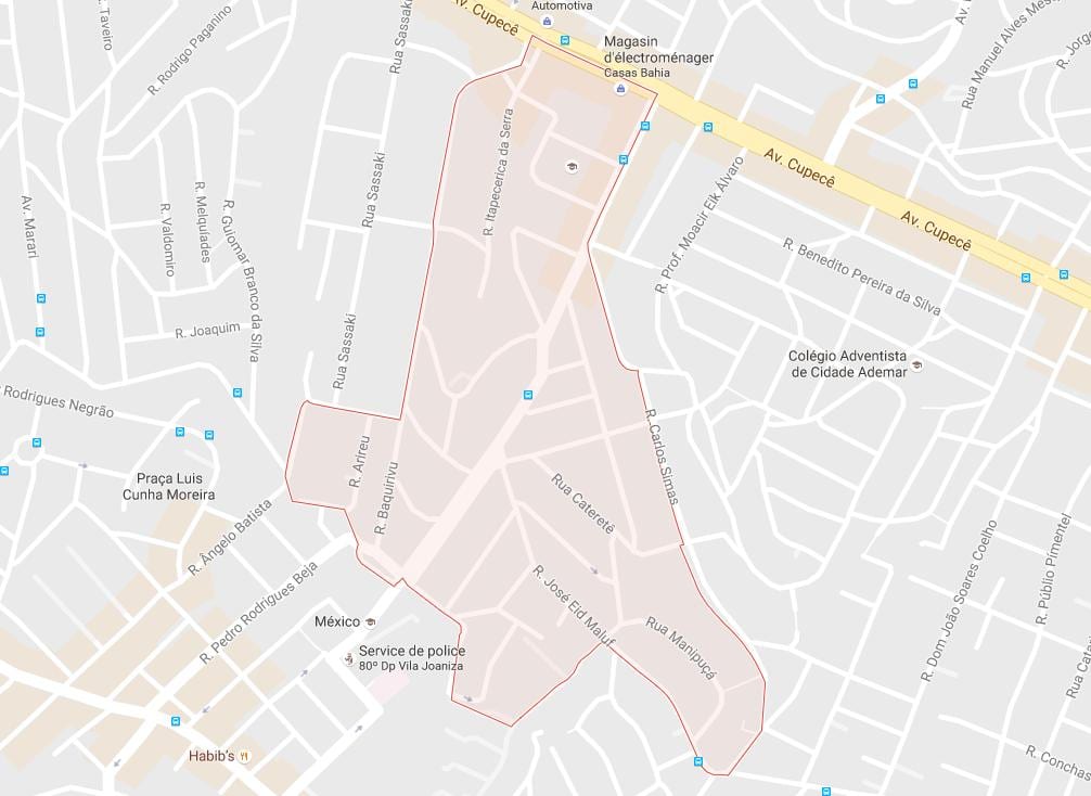 Kat jeyografik nan Sidad Ademar São Paulo