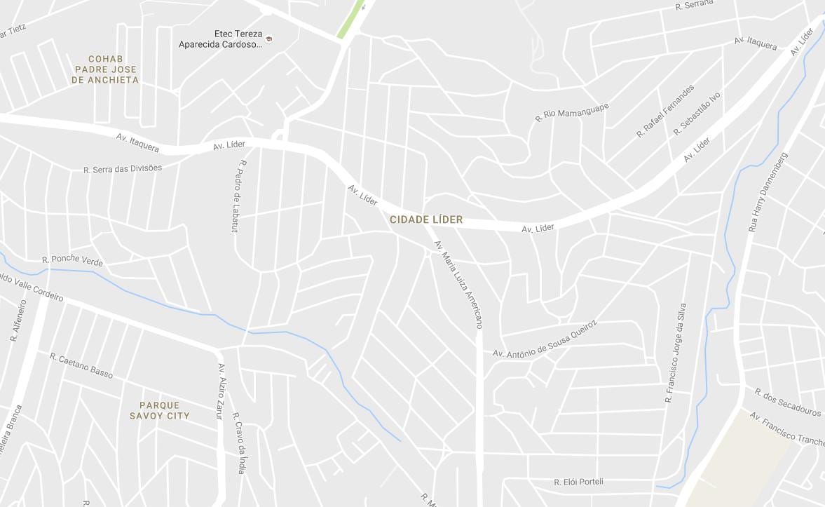 Kat jeyografik nan Sidad Líder São Paulo