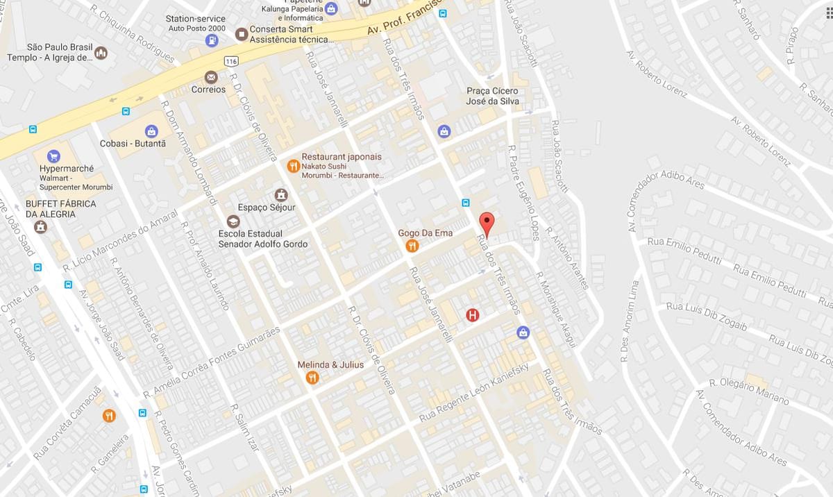 Kat jeyografik nan Socorro São Paulo