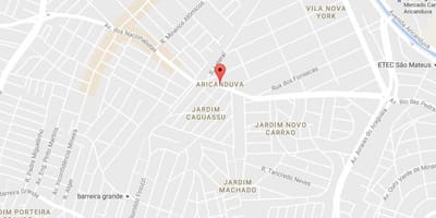 Kat jeyografik nan Aricanduva São Paulo
