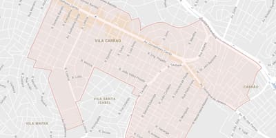 Kat jeyografik nan Carrão São Paulo