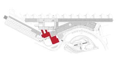 Kat jeyografik nan Congonhas ayewopò - 2 Etaj