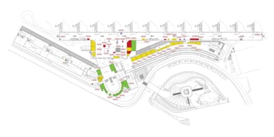 Kat jeyografik nan Congonhas ayewopò - 1 Etaj