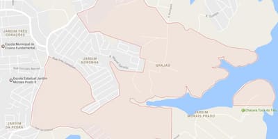 Kat jeyografik nan Grajaú São Paulo