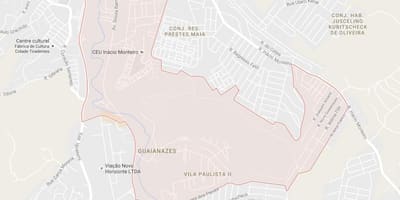 Kat jeyografik nan Guaianases São Paulo