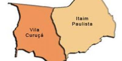 Kat jeyografik nan Itaim Paulista - Vila Curuçá sub-prefecture