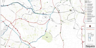 Kat jeyografik nan Itaquera São Paulo - Piblik transpòte