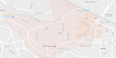 Kat jeyografik nan Lapa São Paulo