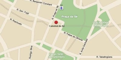 Kat jeyografik nan metwopoliten katedral la nan Sao Paulo