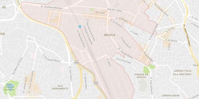 Kat jeyografik nan Mooca São Paulo