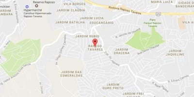 Kat jeyografik nan Raposo Tavares São Paulo