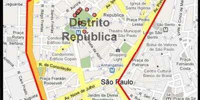 Kat jeyografik nan República São Paulo