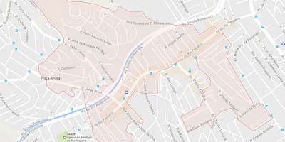 Kat jeyografik nan Rio Pequeno São Paulo