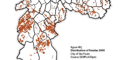 Kat jeyografik nan São Paulo favela