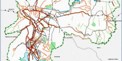 Kat jeyografik nan São Paulo monte bisiklèt chemen