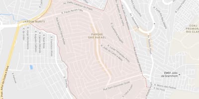 Kat jeyografik nan São Rafael São Paulo