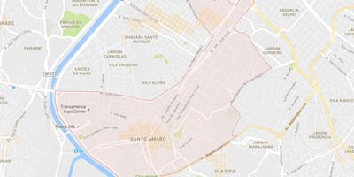 Kat jeyografik nan Santo Amaro São Paulo