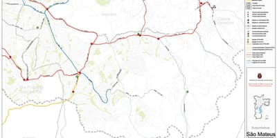 Kat jeyografik nan Sao Mateus São Paulo - Piblik transpòte