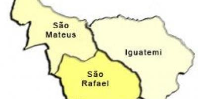 Kat jeyografik nan Sao Mateus sub-prefecture