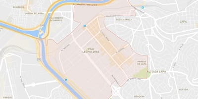 Kat jeyografik nan Vila Leopoldina São Paulo