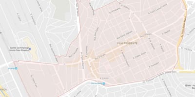 Kat jeyografik nan Vila Prudente São Paulo