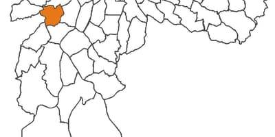 Kat jeyografik nan Vila Sônia distri